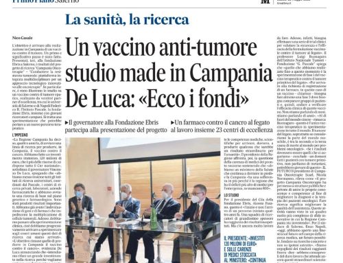 Un vaccino anti-tumore made in Campania (il Mattino)
