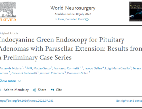 Indocyanine Green Endoscopy for Pituitary Adenomas with Parasellar Extension: Results from a Preliminary Case Series